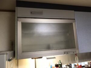 広島キッチン取付け隊　電動昇降乾燥機の取替　施工前